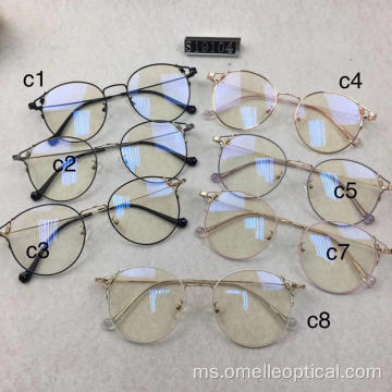 Bingkai Optik Wanita Kaca Mata Pusingan Wanita